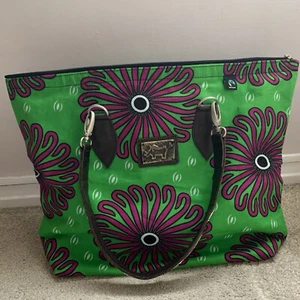 Kenyan fabric Travel large tote - Picture 1 of 6