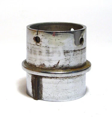 Stecker-Gehäuse / Fußstück zu unbekanntem Röhren-Mikrofon, 30er/40er Jahre - Bild 1 von 3