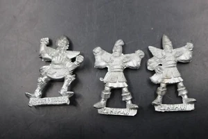 Warhammer Fantasy Blood Bowl Dark Elves x3 Naggaroth Nightmare 3ª Edición Metal - Imagen 1 de 2