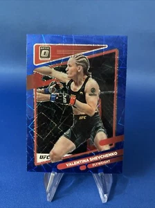Valentina Shevchenko | Blue Velocity Prizm | 2022 Donruss Optic UFC - Picture 1 of 2
