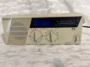 Sony AM/FM Vintage Digital Radio Alarm Clock EZ-3 Dream Machine Tested Repair - Picture 1 of 9