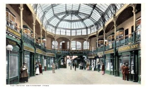 THE ARCADE Bridgeport, Connecticut CT interior view - Postcard - Imagen 1 de 2