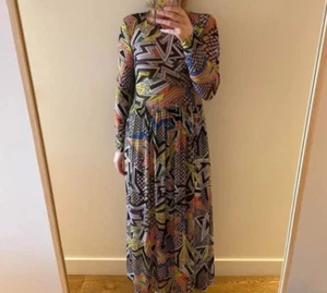 Vestido Gorman Talla 8 Malla Con Slip Elastizado Maxi Cóctel Fiesta - Imagen 1 de 11