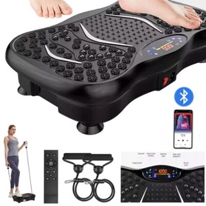 Vibrationsplatte Vibrationstrainer Fitness Rüttelplatte 99 Intensitätsstufen - Bild 1 von 22