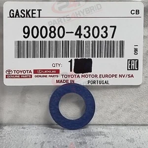 GENUINE LEXUS RX450H SUMP PLUG WASHER 90080-43037 OIL PAN DRAIN GASKET 1ST CLASS - Picture 1 of 2