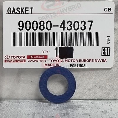 GENUINE LEXUS CT200H SUMP PLUG WASHER 90080-43037 OIL PAN DRAIN GASKET 1ST CLASS - Image 1 of 2