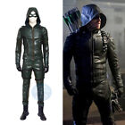DC Green Arrow 5 Oliver Queen Cosplay Costume Halloween Outfit Made Fighting Men