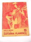 Rare Old Sheet Music Méthode Guitare Flamenco Emilio Medina Souvenirs 1958