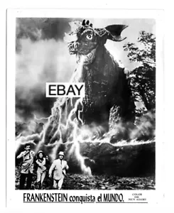 FOTO DE PELÍCULA FRANKENSTEIN CONQUISTA EL MUNDO ORIGINAL MEXICANO #2 1966 CONQ EL MUNDO - Imagen 1 de 1