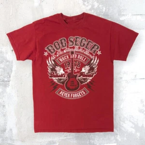 Bob Seger Silver Bullet Band Never Forgets Tour Shirt Rot Unisex S-5XL - Bild 1 von 4