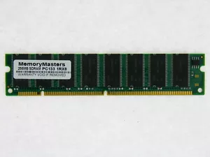 256MB 168p PC133 CL3 8c 32x8 SDRAM DIMM 1RX8 - Picture 1 of 1