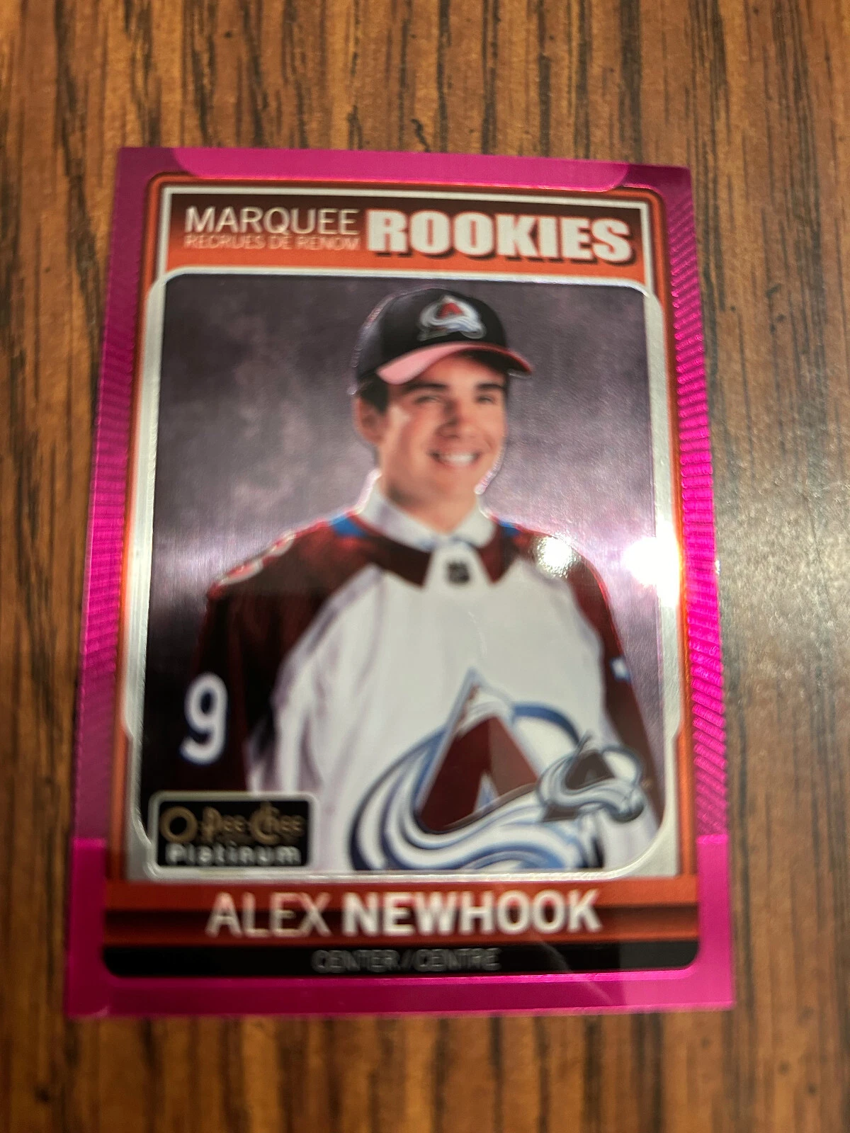 2021-22 O-PEE-CHEE - OPC PLTINUM PREVIEW - MATTE PINK - ALEX NEWHOOK 69/99