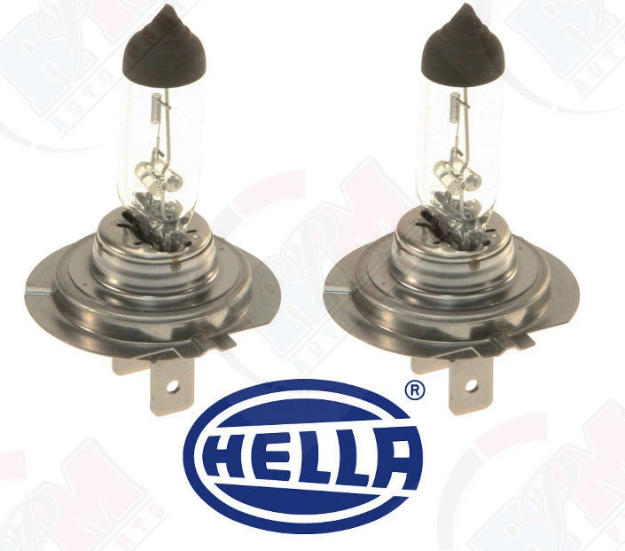 BMW E38 E39 E46 Z3 E53 X5 E60 E63 E65 E82 E83 E90 HELLA H7 Headlight Bulb SET - Image 1 of 1