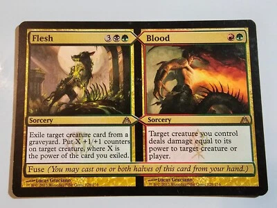 Flesh / Blood 128/156 Magic The Gathering MTG - Image 1 of 2