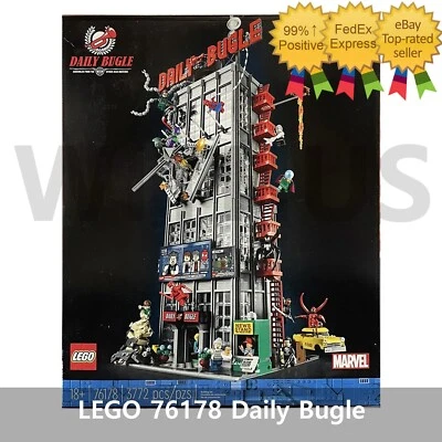 LEGO Spider-Man 76178 : Daily Bugle Brand New Sealed Package Box - Tracking_ - Image 1 of 3