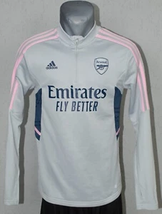 Arsenal Jacke 2021/2022 Sweatshirt Fußball Herren Training Track 1/4 Zip Größe S - Bild 1 von 5