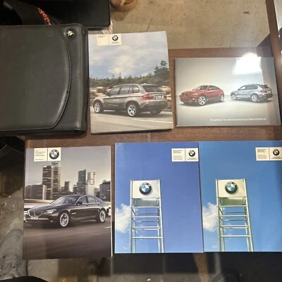 BMW X5 X6 2010 juego manual del propietario con estuche OEM versión canadiense Foto 1 de 4