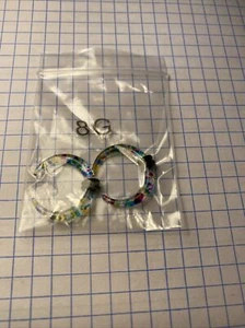 Splatter Paint Ear Gauges 8g - Picture 1 of 2