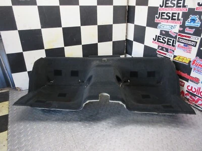 17-19 2017 Porsche 991 911 Turb0 alfombra piso trasero forro negro pasajeros Foto 1 de 4