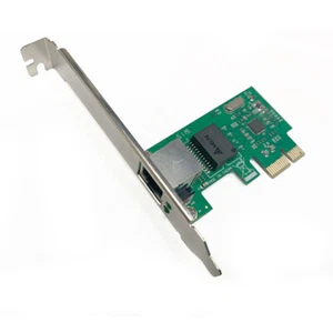 PCI-E Gigabit NIC 1000M Wired Drive-Free PCIE Desktop Computer Network Card - Photo 1/7