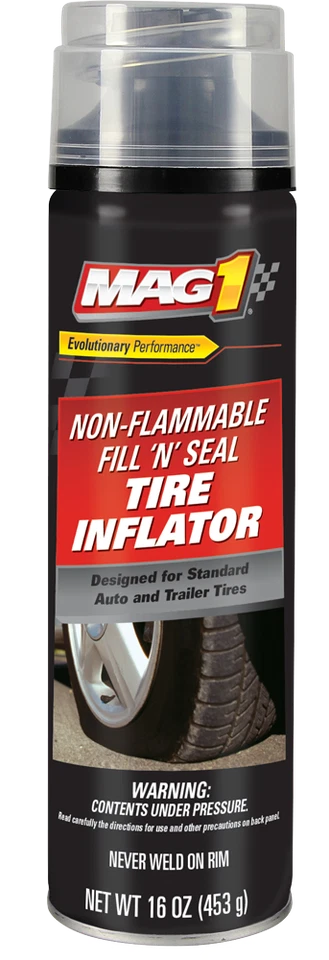 MAG 1 - (CASE of 6 Individual 16 Oz Cans) FILL AND SEAL TIRE INFLATOR Foto 1 de 1