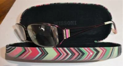 Monturas de gafas Missoni MI 15401 coloridas de media montura Foto 1 de 4
