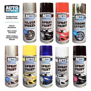 All Purpose Spray Paint Aerosol Auto Car Van Bike Matt Gloss Metal Wood Plastic - Picture 1 of 71