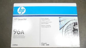 HP 96A Schwarz C4096A Druckerpatrone Original OEM LaserJet 2100 - Lesen - Bild 1 von 3