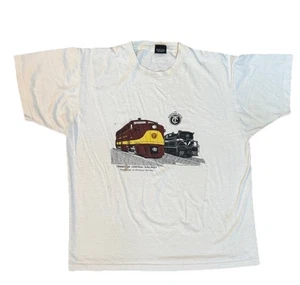 Vintage Men’s Tshirt XL Tennessee Central Railway Screen Stars Single Stitch 90s - Picture 1 of 12