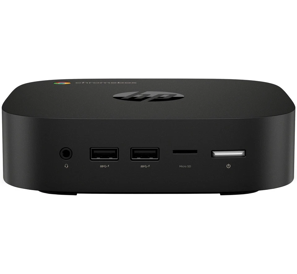 HP Chromebox G4 Mini Desktop Intel Celeron 4GB RAM 64GB ChromeOS - 8R2T3UT#ABA - Image 1 of 4