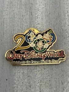 Walt Disney World 2000 Celebrate The Future Hand In Hand Pin Lapel - Picture 1 of 2