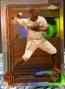 2025 Topps Chrome Xander Bogaerts Sepia Refractor #229 š„San Diego Padresā¾ - Picture 1 of 2