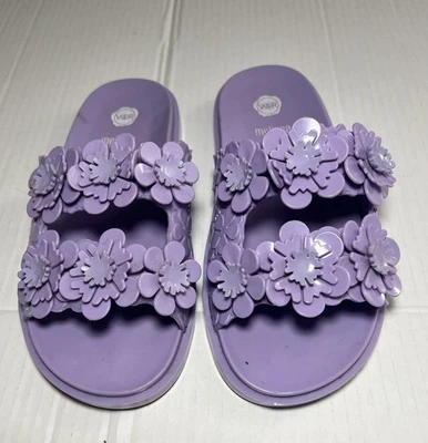 Melissa X Viktor Rolf Purple Floral Sandals Size 5 - Image 1 of 4