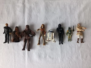 8 STAR WARS FIGUREN VON 1983 BIS 2004 - Bild 1 von 2