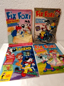 4 cómics antiguos ROLF KAUKA 3x FIX y FOXI & 1x LUPO 1988 - 1992 - Imagen 1 de 9