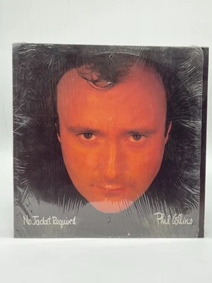 PHIL COLLINS NO JACKET REQUIRED 12" LP VG+ VINYL RECORD SHRINK ATLANTIC 1985 - Image 1 of 4