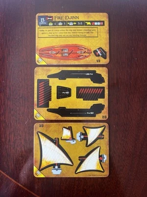 FIRE DJINN Barbary Coast Pirates Wizkids CSG Pocketmodel - Image 1 of 2