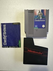 Deadly Towers - NES - With Box And Sleeve