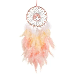 Dream Catcher Hanging Ornament Decor Handmade LED Lights Healing7825 - Imagen 1 de 9