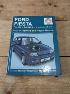 Haynes Manual - Ford Fiesta Mk3 - Feb 1989 to Oct 1995 - Petrol Models, Reg F-N - Picture 1 of 1