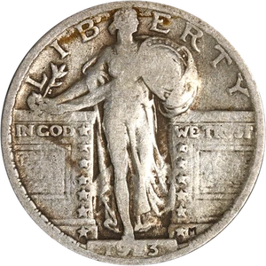 1923-P Standing Liberty Quarter Great Deals From The Executive Coin Company - Picture 1 of 2