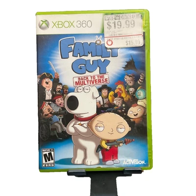 Family Guy Back to The Multiverse Microsoft Xbox 360 completo en caja original Foto 1 de 4