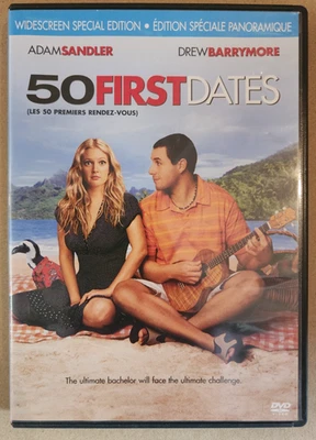 50 First Dates (DVD, 2004, Widescreen Special Edition) Adam Sandler - Image 1 of 2