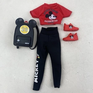 Disney ILY 4Ever I Love Mickey Mouse 11" Fashion Doll Outfit Red Black Backpack - Picture 1 of 7