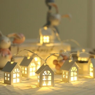 LED String Lights Christmas House Lamp Fairy Battery Operated Party Modern Decor - Image 1 of 4