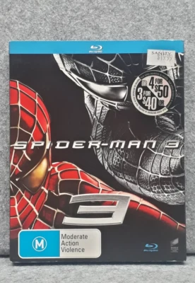 VGC: SPIDER-MAN 3 Movie +SLIPCOVER Blu-ray Region ALL | Free Fast Post - Image 1 of 4