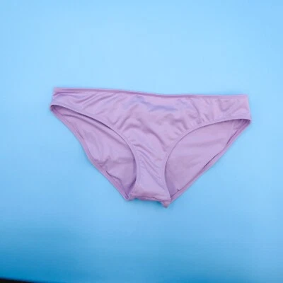 Victorias Secret PINK Active Purple Large Mini Bikini Swim Bottom Swimsuit New - Image 1 of 4