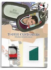 2005-06 ITG Tough Customers Double Memorabilia #DM-SG Stu Grimson