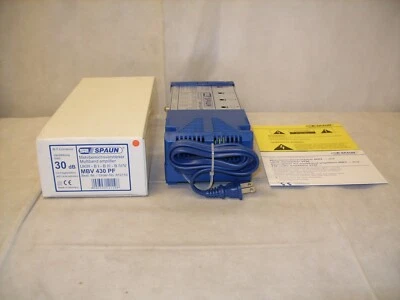 Spaun MultiBand Verstärker F-Stecker - Germany - MBV430PF - 30db - Neu in OVP - Bild 1 von 4