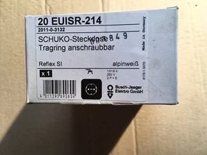 Busch Jäger Steckdose mit Tragring 20EUISR-214 - Bild 1 von 2